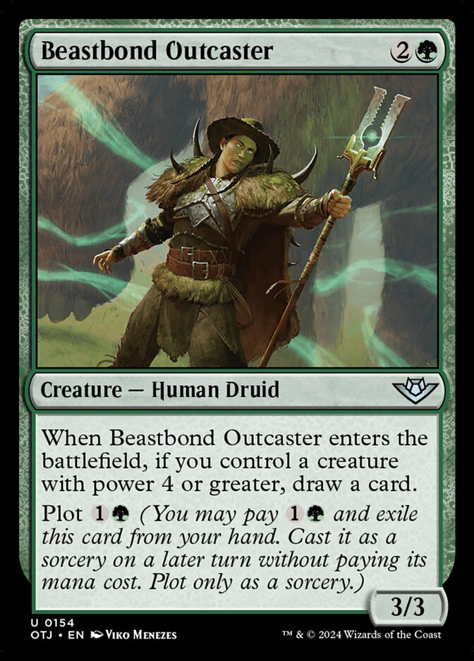 Renegado do Vínculo Feral / Beastbond Outcaster - Magic: The Gathering - MoxLand