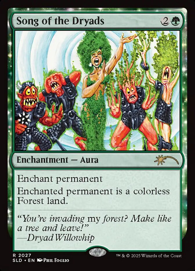 Song of the Dryads / Song of the Dryads - Magic: The Gathering - MoxLand