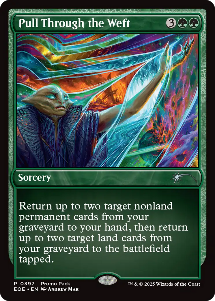 Extrair da Trama / Pull Through the Weft - Magic: The Gathering - MoxLand