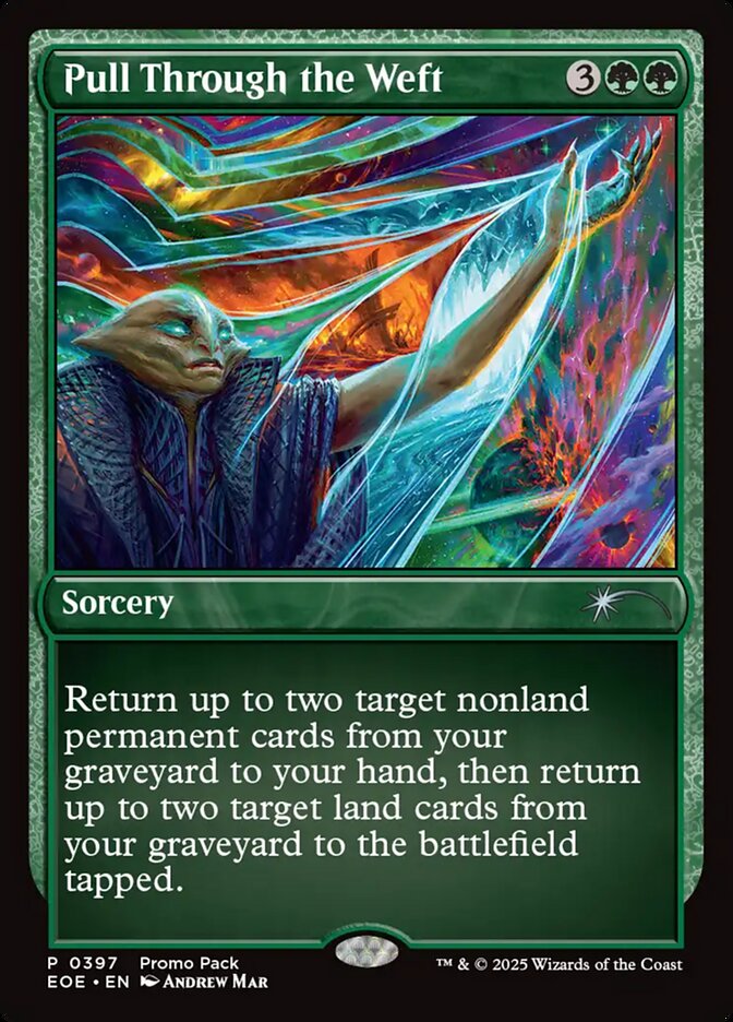 Extrair da Trama / Pull Through the Weft - Magic: The Gathering - MoxLand