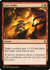 Golpe Certeiro / Sure Strike - Magic: The Gathering - MoxLand