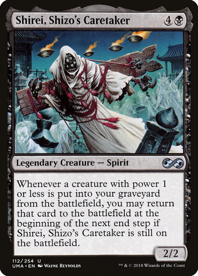 Shirei, Vigia de Shizo / Shirei, Shizo's Caretaker - Magic: The Gathering - MoxLand