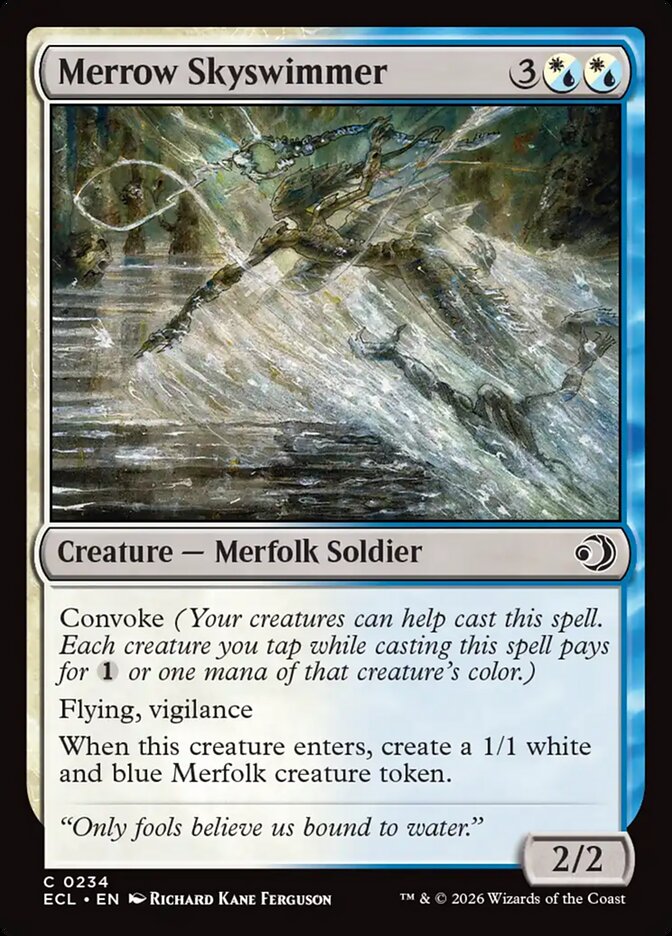 Nadadora Celeste Sirenídea / Merrow Skyswimmer - Magic: The Gathering - MoxLand