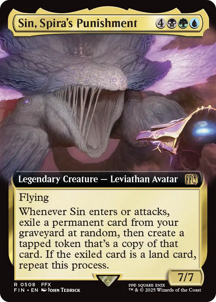 Sin, Punição de Spira / Sin, Spira's Punishment - Magic: The Gathering - MoxLand