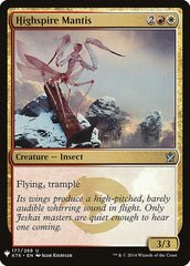 Mantídeo do Pico Íngreme / Highspire Mantis - Magic: The Gathering - MoxLand