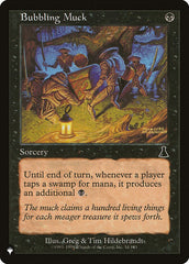 Lodo Borbulhante / Bubbling Muck - Magic: The Gathering - MoxLand