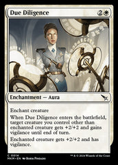 Devida Diligência / Due Diligence - Magic: The Gathering - MoxLand