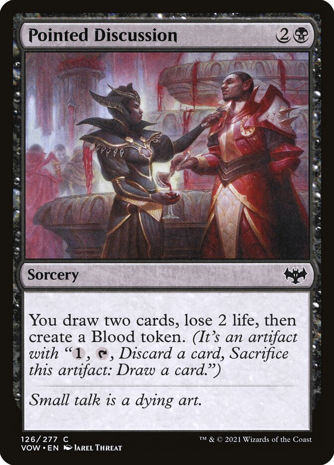 Discussão Pungente / Pointed Discussion - Magic: The Gathering - MoxLand