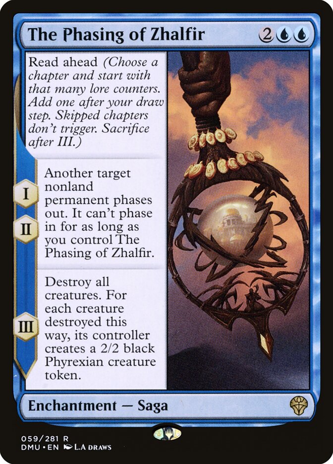 A Desmaterialização de Zhalfir / The Phasing of Zhalfir - Magic: The Gathering - MoxLand
