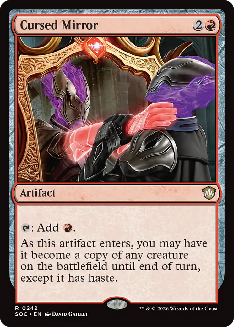 Espelho Amaldiçoado / Cursed Mirror - Magic: The Gathering - MoxLand