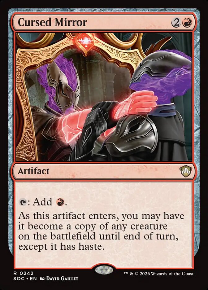 Espelho Amaldiçoado / Cursed Mirror - Magic: The Gathering - MoxLand