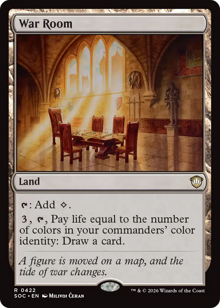 Salão de Guerra / War Room - Magic: The Gathering - MoxLand