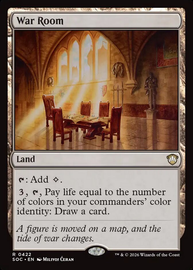 Salão de Guerra / War Room - Magic: The Gathering - MoxLand