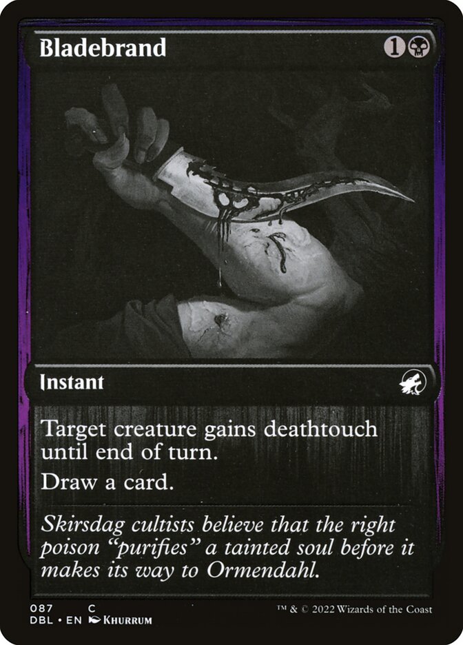 Lâmina Cauterizante / Bladebrand - Magic: The Gathering - MoxLand