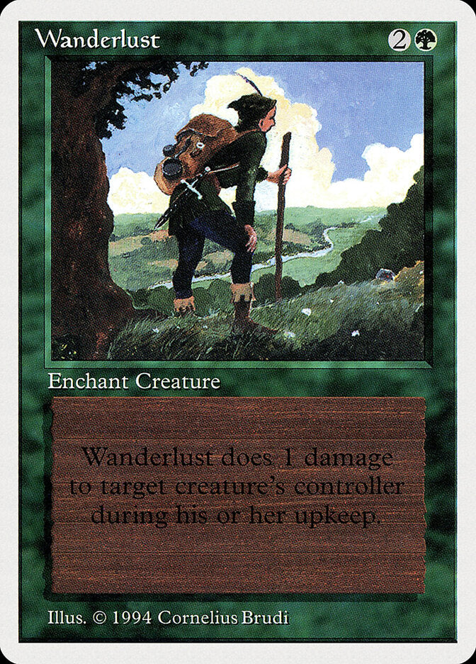 Anseio por Viagem / Wanderlust - Magic: The Gathering - MoxLand