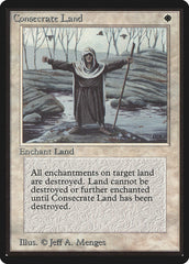 Consagrar Terreno / Consecrate Land - Magic: The Gathering - MoxLand