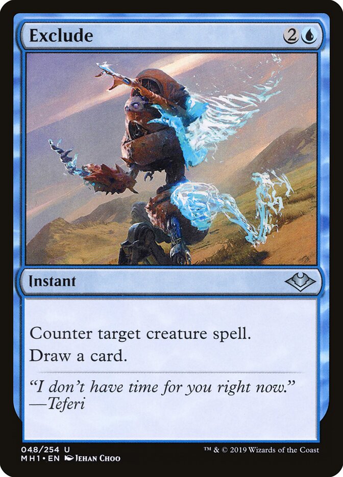 Excluir / Exclude - Magic: The Gathering - MoxLand