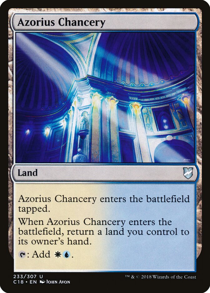 Chancelaria Azorius / Azorius Chancery - Magic: The Gathering - MoxLand