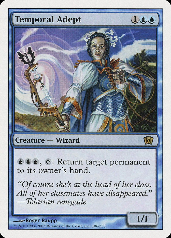 Adepto Temporal / Temporal Adept - Magic: The Gathering - MoxLand