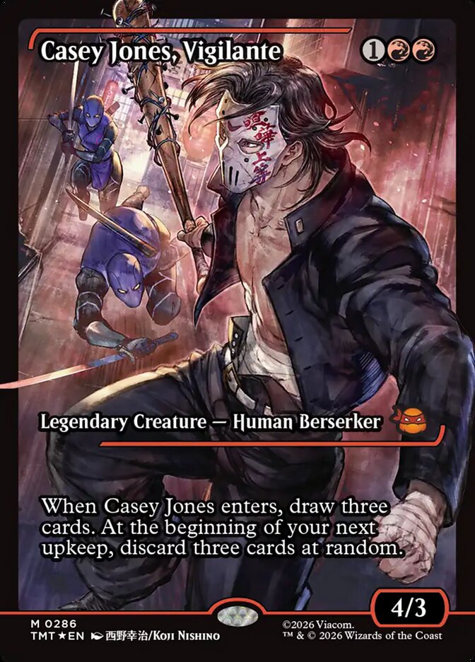 Casey Jones, Vigilante - Magic: The Gathering - MoxLand