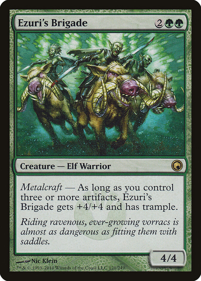 Brigada de Ezuri / Ezuri's Brigade - Magic: The Gathering - MoxLand
