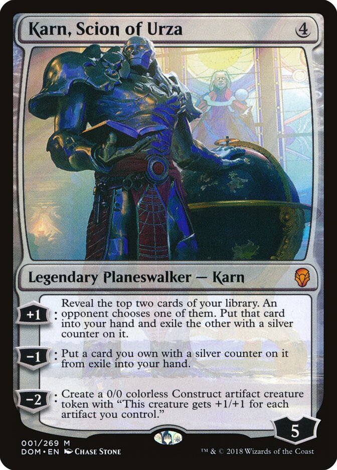 Karn, Rebento de Urza / Karn, Scion of Urza - Magic: The Gathering - MoxLand