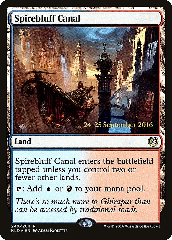 Canal dos Espigões / Spirebluff Canal - Magic: The Gathering - MoxLand