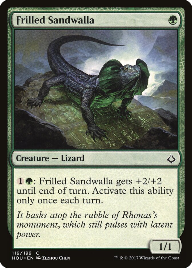 Walla-d'areia Franjado / Frilled Sandwalla - Magic: The Gathering - MoxLand