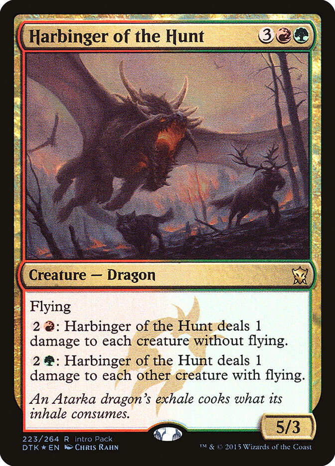 Anunciador da Caçada / Harbinger of the Hunt - Magic: The Gathering - MoxLand