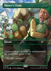 Reivindicação da Natureza / Nature's Claim - Magic: The Gathering - MoxLand