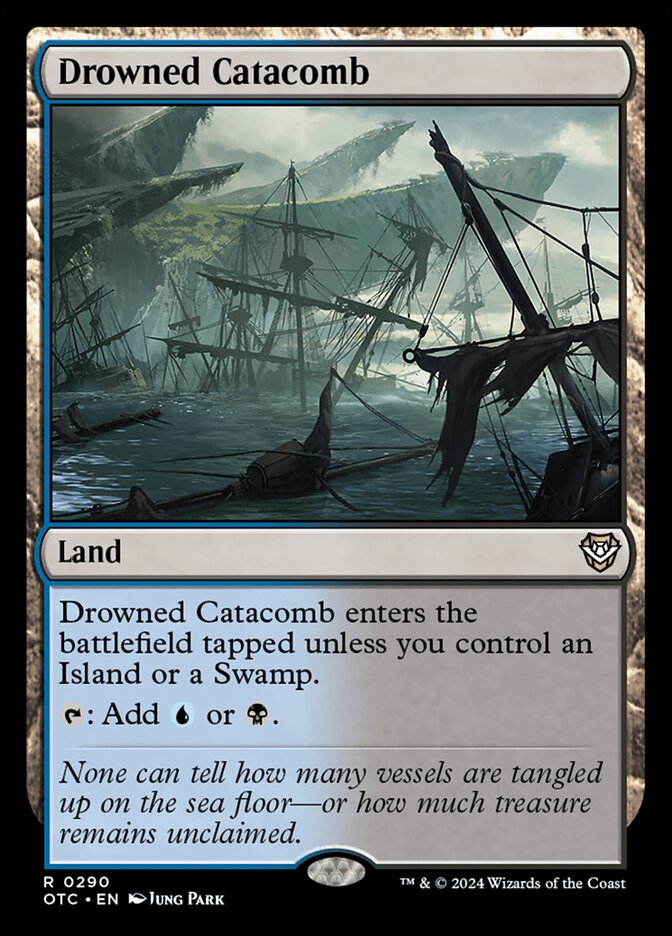 Catacumba Submersa / Drowned Catacomb - Magic: The Gathering - MoxLand