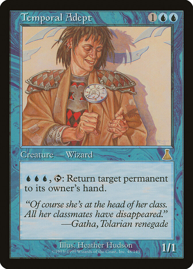 Adepto Temporal / Temporal Adept - Magic: The Gathering - MoxLand
