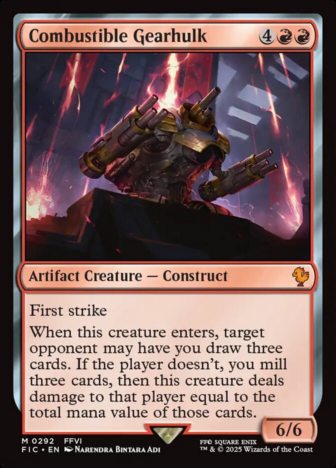 Mecanotitã Combustível / Combustible Gearhulk - Magic: The Gathering - MoxLand
