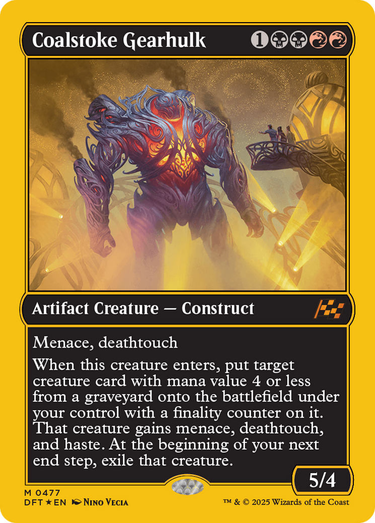 Mecanotitã do Carbomotor / Coalstoke Gearhulk - Magic: The Gathering - MoxLand