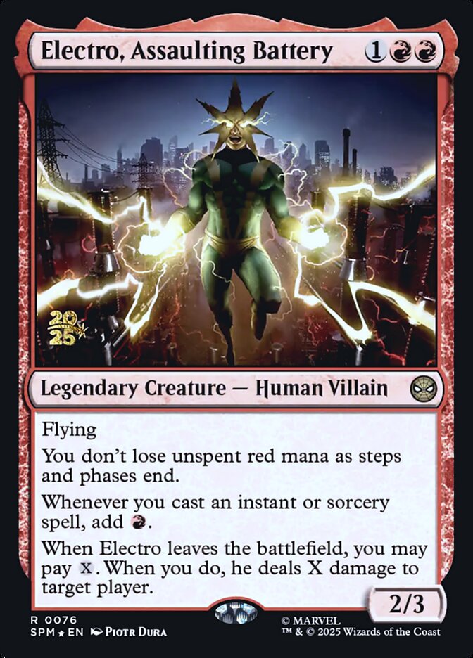 Electro, Assaulting Battery - Magic: The Gathering - MoxLand