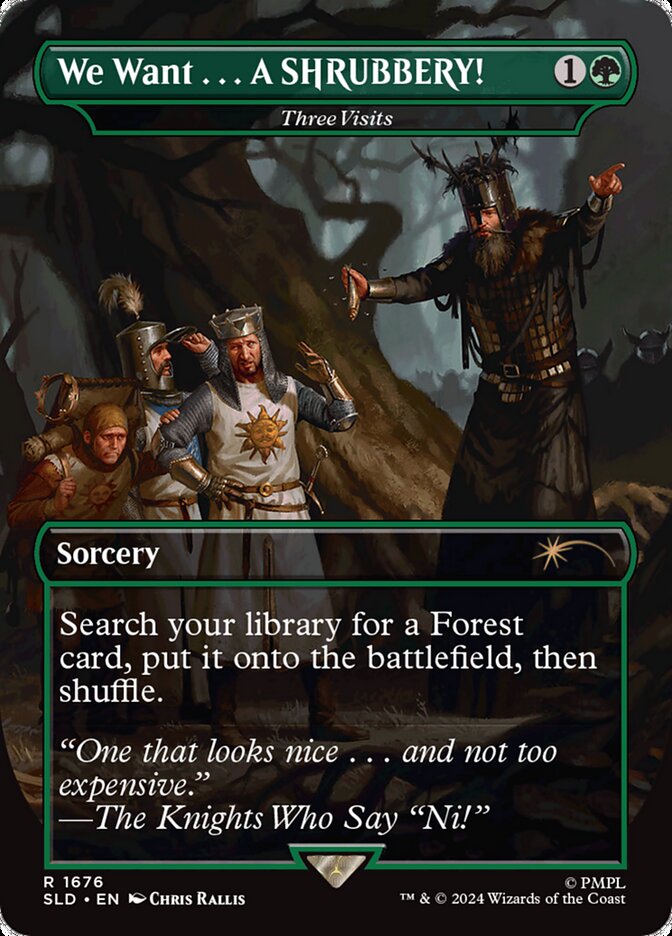 Três Visitas / Three Visits - Magic: The Gathering - MoxLand