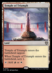 Templo do Triunfo / Temple of Triumph - Magic: The Gathering - MoxLand