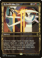 Reconstruir a Cidade / Rebuild the City - Magic: The Gathering - MoxLand