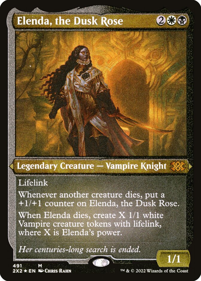 Elenda, a Rosa do Crepúsculo / Elenda, the Dusk Rose - Magic: The Gathering - MoxLand