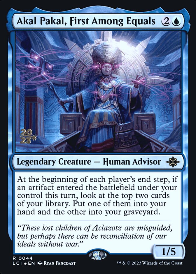 Akal Pakal, Primeira Entre Iguais / Akal Pakal, First Among Equals - Magic: The Gathering - MoxLand