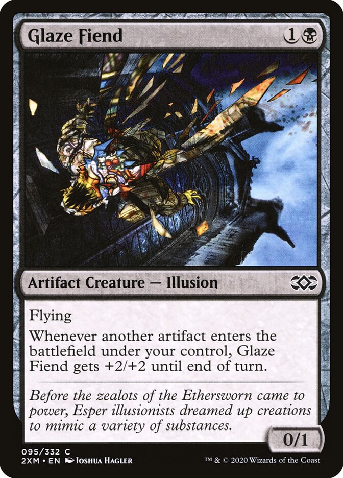 Demônio Vitrificado / Glaze Fiend - Magic: The Gathering - MoxLand