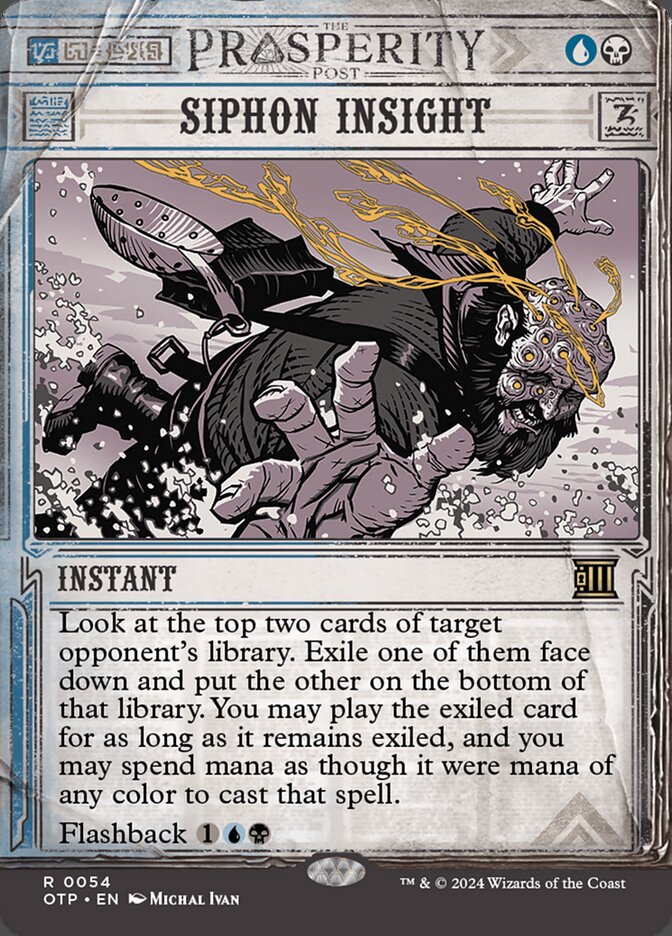 Sugar Conhecimento / Siphon Insight - Magic: The Gathering - MoxLand