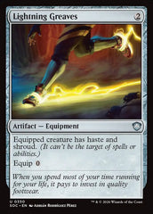 Grevas Faiscantes / Lightning Greaves - Magic: The Gathering - MoxLand