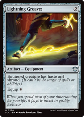 Grevas Faiscantes / Lightning Greaves - Magic: The Gathering - MoxLand