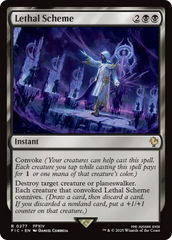 Esquema Letal / Lethal Scheme - Magic: The Gathering - MoxLand