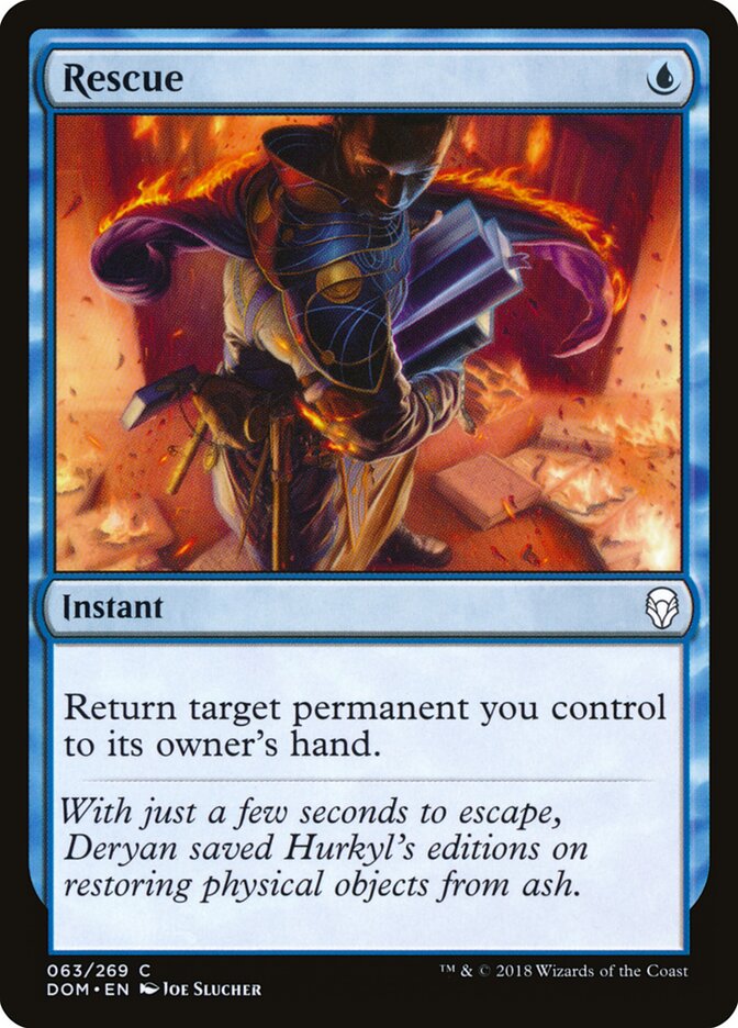 Salvamento / Rescue - Magic: The Gathering - MoxLand