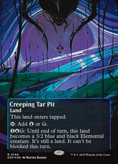Poço de Piche Rastejante / Creeping Tar Pit - Magic: The Gathering - MoxLand