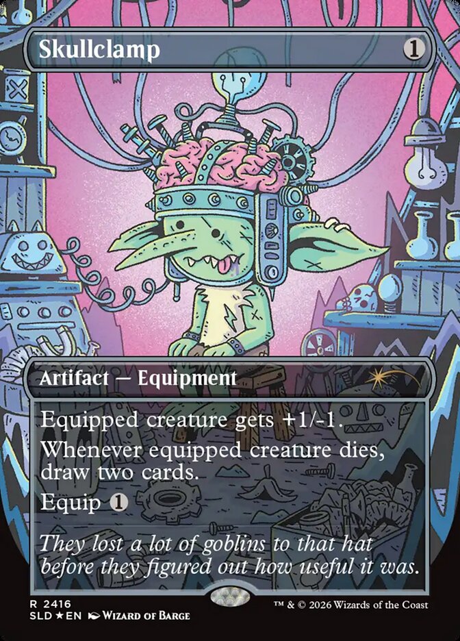 Pinça Craniana / Skullclamp - Magic: The Gathering - MoxLand