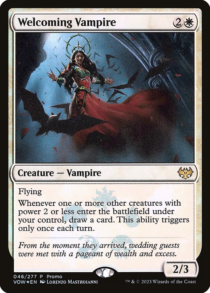 Vampira da Recepção / Welcoming Vampire - Magic: The Gathering - MoxLand