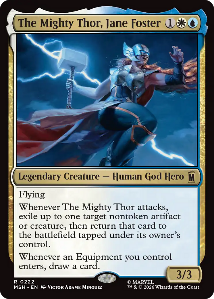 The Mighty Thor, Jane Foster - Magic: The Gathering - MoxLand